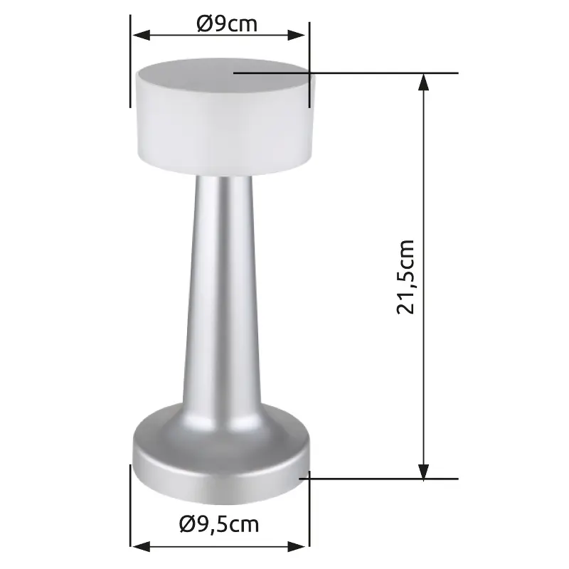 Stolové svietidlo Globo 58447N LED 1W 55lm 2700/4000/6500K 230V IP20